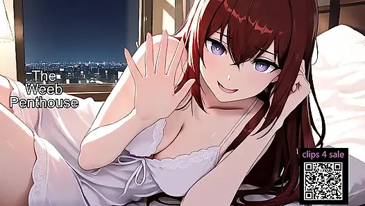 Makise kurisu - steins gate - bdsm kölesi