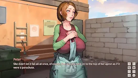 Taffy Tales: the Janitor Lady Exposes Herself on the Open in the College Campus - Episode 20