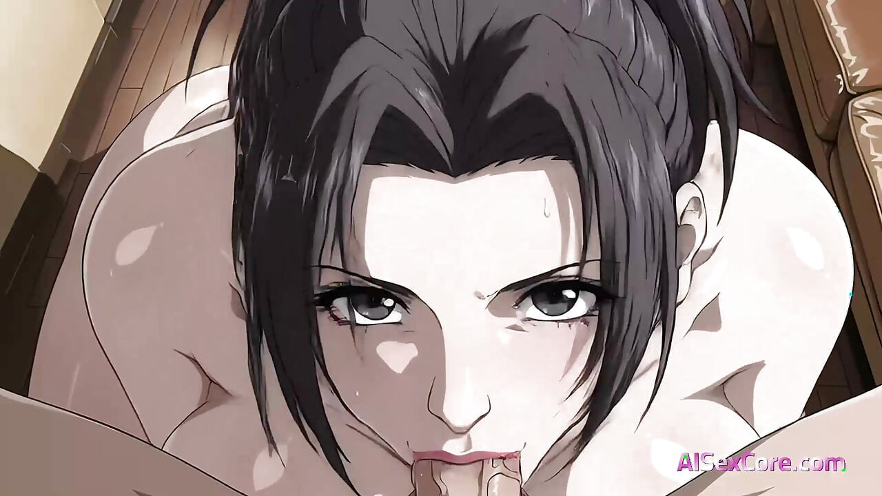 Se denne sexede MILF's hentai-bryster vakle, før hendes smukke bidy bliver glaseret (AI Sex)