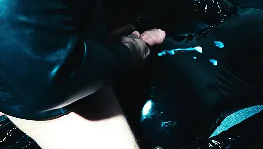 First He Fucks Me with a Dildo, Then He Penetrates Me with His Cock and Cums Profusely on My Suit