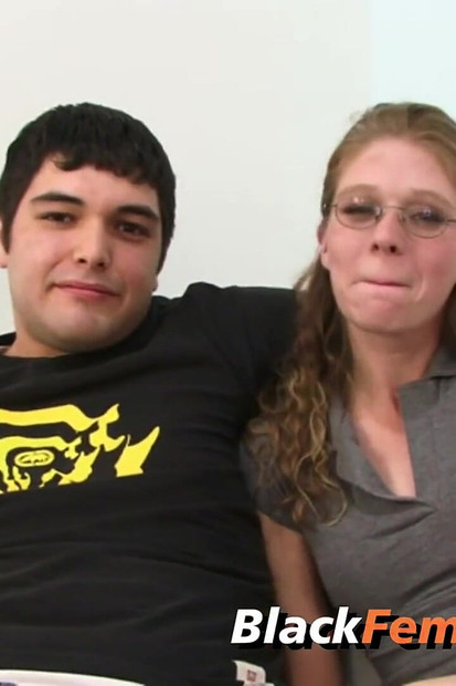 Jenny Leigh's husband is kind of a nerdy white guy who wants to fuck her vicariously through this monster black cock