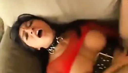 hot asian slut gets nailed hard in a threesome