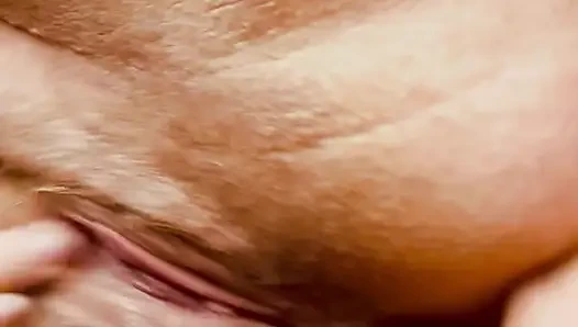 Fingering my tight ass until my pussy squirts