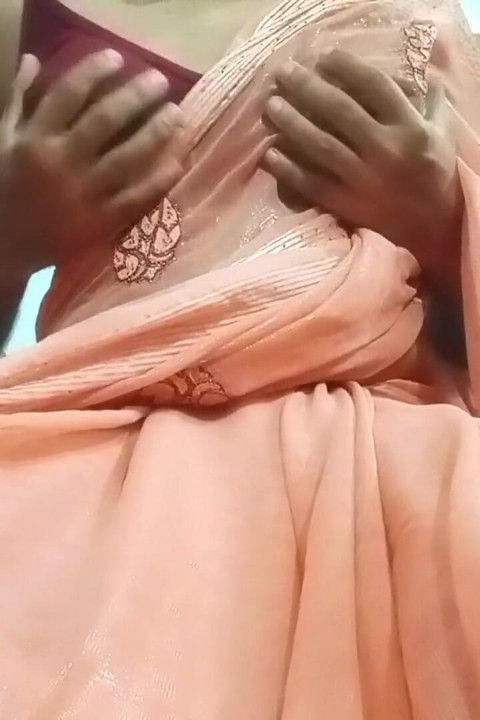 Indian Gay Bottom Crossdresser Gaurisissy Feeling Horny in Silky Saree Real Homemade Sex