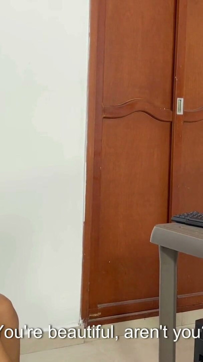 I masturbate watching hot videos while my big stepbrother watches me and fucks me with his huge penis | Clip 1