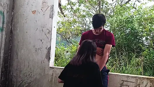 I GO OUT WITH MY SISTER-IN-LAW TO AN ABANDONED HOUSE PART 2