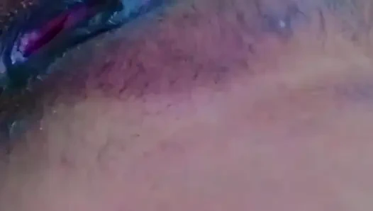 My Girl pressing her boobs and finger her horny pussy for cuck want to pregnent