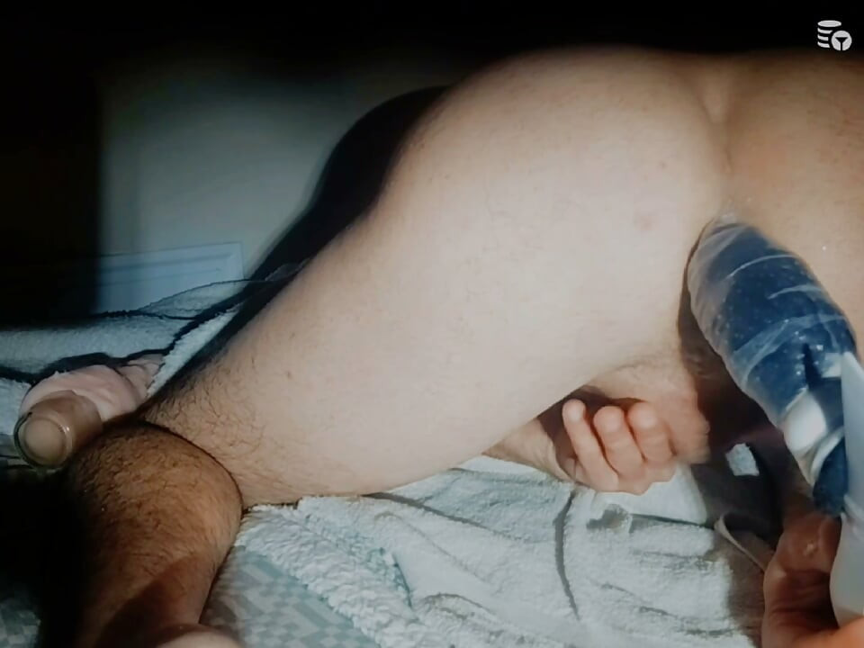 Evening riding on the big diedlo, squirting my little ass