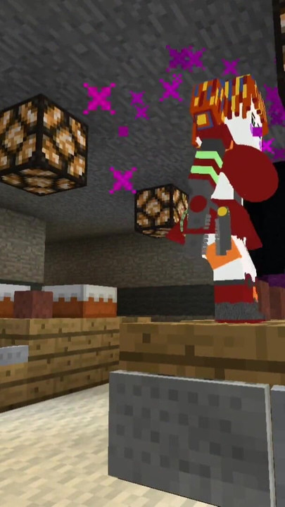 Minecraft Jenny Mod Fapcraft: Fazclaire's Night FNAF scrapped awek memberikan saya blowjob | Klip 2