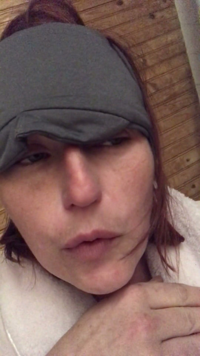 Too horny to sleep I headed to the bathroom at 3am to try and take the edge off and ended up soaking my phone in squirt | Clip 2