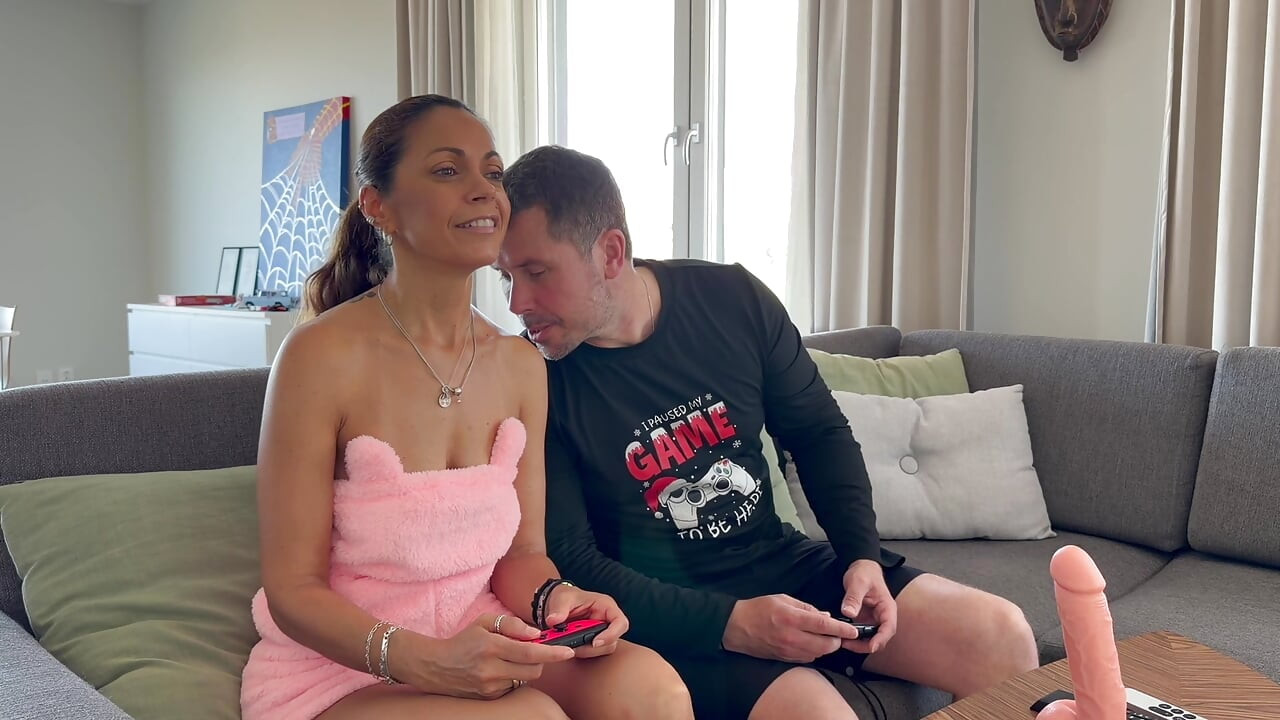 Perfect Wife: I Get to Fuck Her Ass if I Win Against Her Playing Video Games