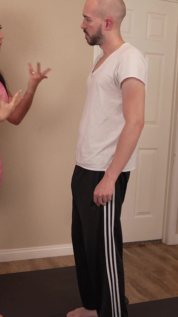 Yoga Teacher’s Big Cock Stretch
