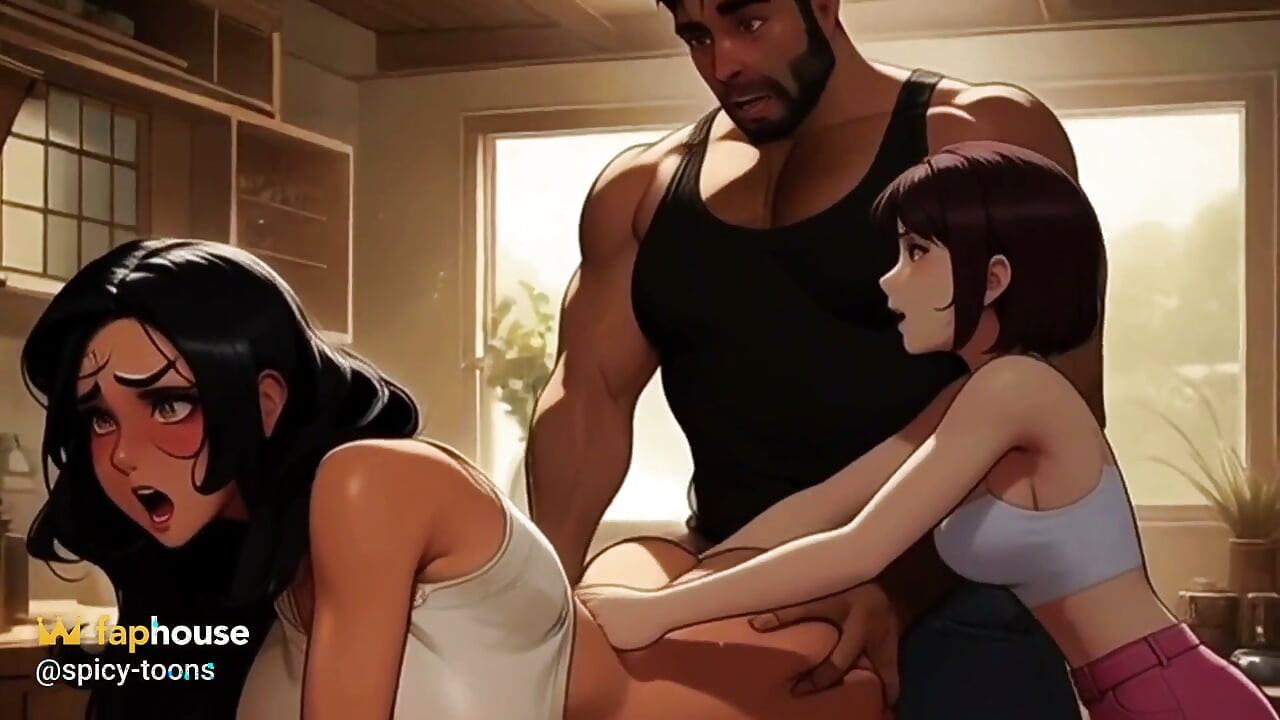 Hentai MILF's Stepmom Likes to Watch