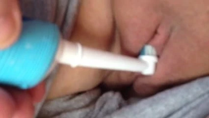 masterbation with my new tooth brush