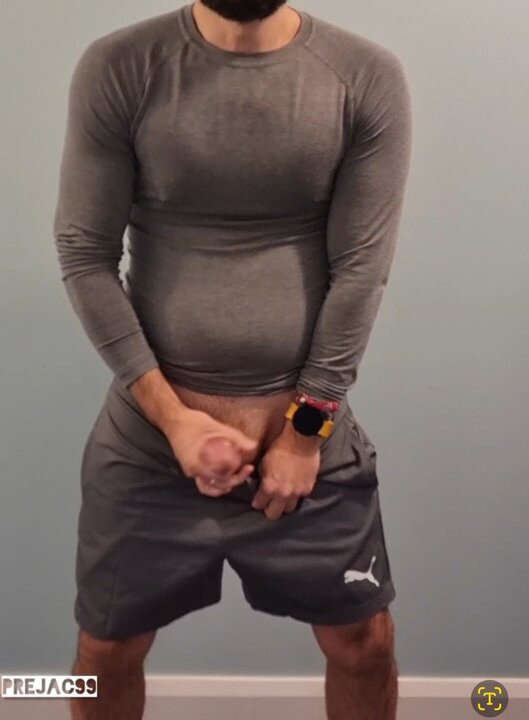Cuming twice under a minute  after work out
