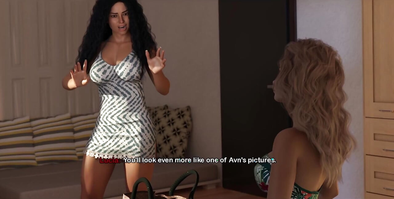 My Bimbo Dream - Latina MILF Flashes Her Big Beautiful Ass