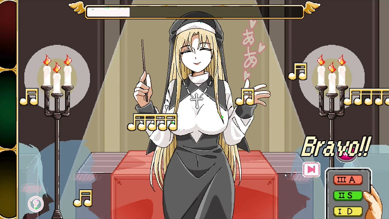 Hentai Game - Church Hentai Sex Scenes (Rika The Lewd Nun Heroine) - The Censor