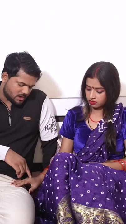 Indian Desi Brother in law & Sister in law,Husband Wife threesome Hardcore Intercourse Fucking video by big Cock | Clip 1