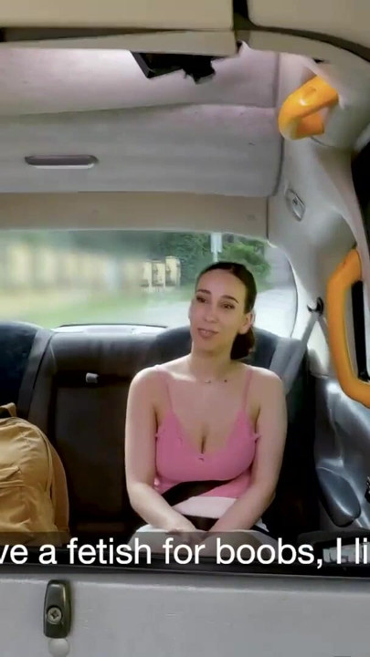 I offered French student a free ride for her tits - Fake Taxi | Clip 1