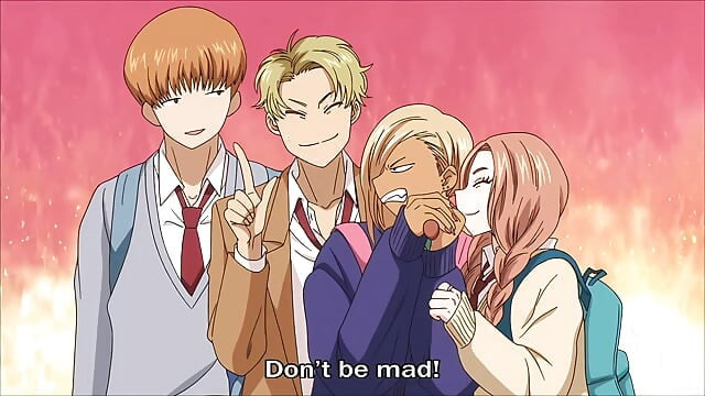 Seksi preplanula gyaru voli da jebe svoju tihu običnu prijateljicu u kostimu za medvede