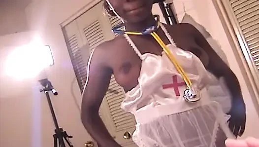 Wajah aduhai suster sange kulit hitam dicrot sperma hangat