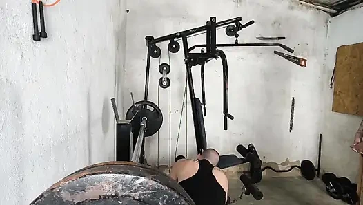 The Big Ass Inside the Gym