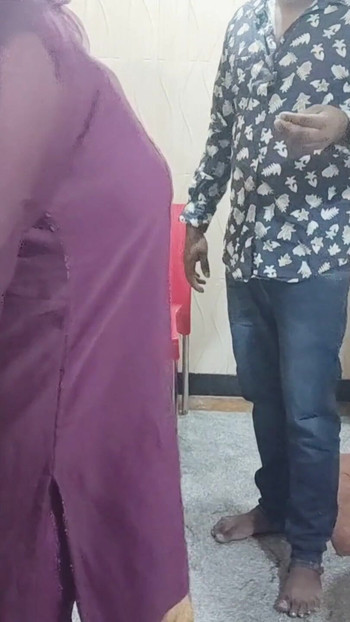 Spectacular moment from "Delivery Boys sex with newly married young girl Julie"