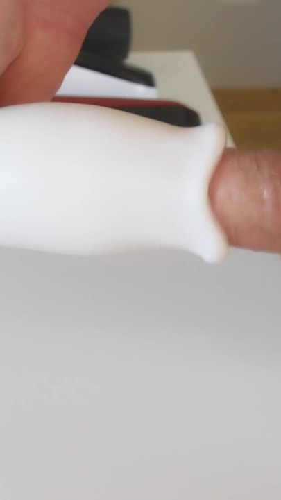 Thrilling moment from "I try 6 Sohimi toys from my collection, and it makes me ejaculate and have a shaking orgasm."