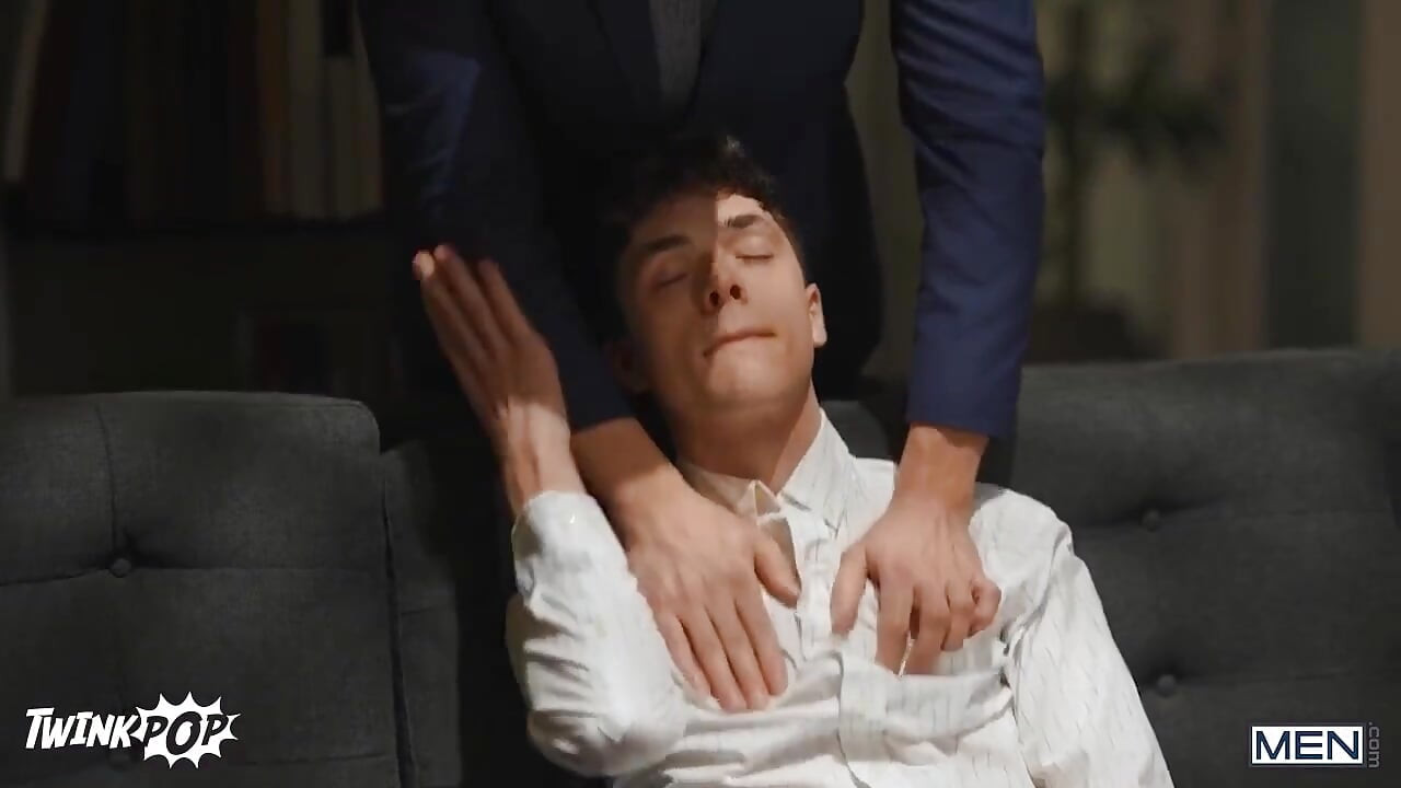 Twinkpop  - Devy sucks Troye's cock, then feeds his hard dick to the twink