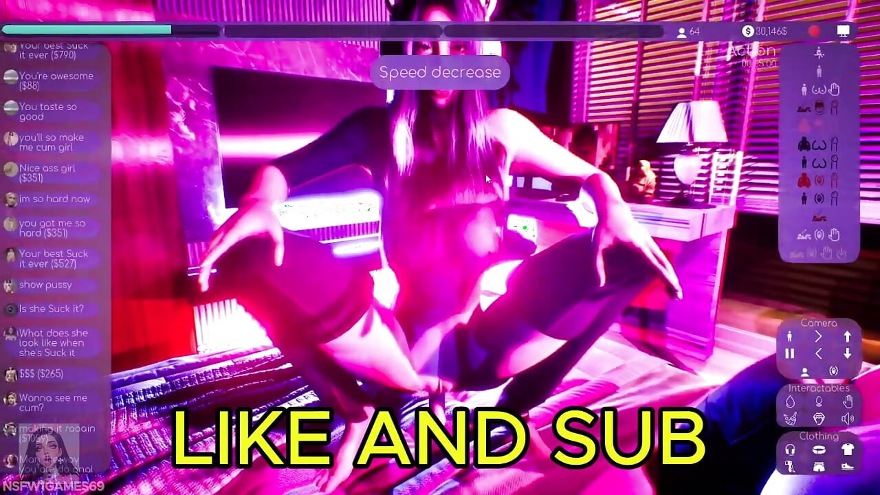 Cams simulator with hot E Girl