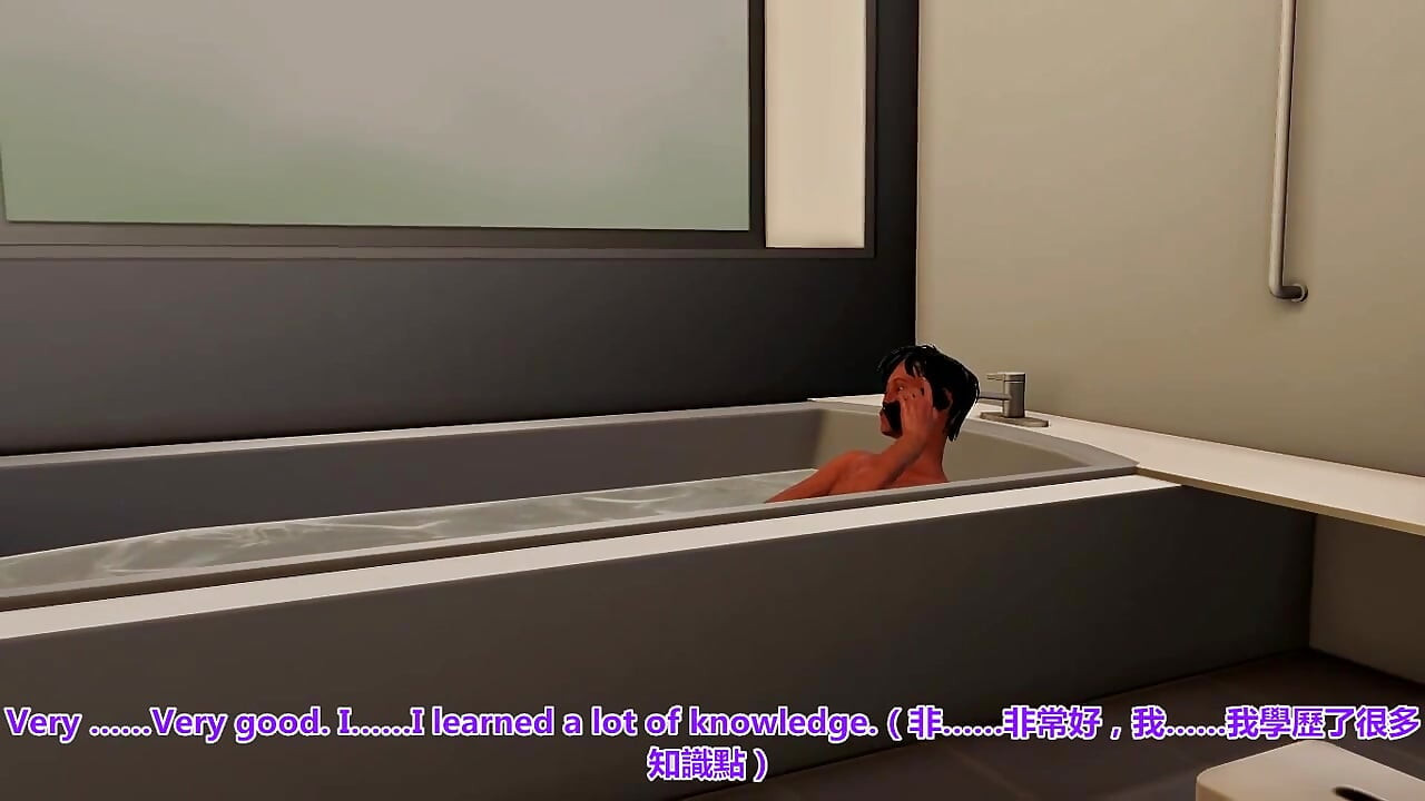 Studenta câștigă un credit suplimentar la Casa Profesorilor - hentai 3d