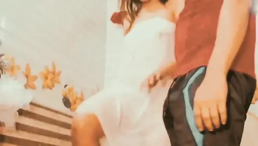 Young college student bathroom risky homemade sex video