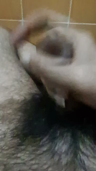 2nd time cum in bathroom