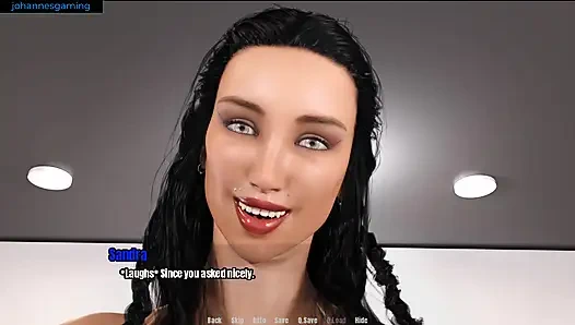 Büyükannenin evi - aynı gün kedileri ve Sandras amcığını yedim