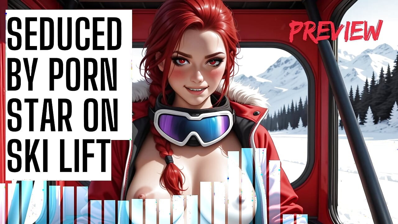 Seducido por una estrella porno en el remonte F4M - audio porno joi hfo vista previa