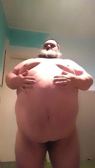 Fat man with a beard 3