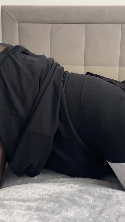 Hot stepmom in sexy pantyhose gets hot cum in her pussy | Clip 1