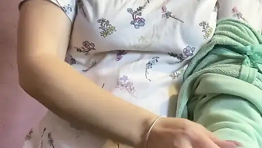 Stripping and Showing Strong Body and Muscles, Flashing Tits and Hairy Pussy