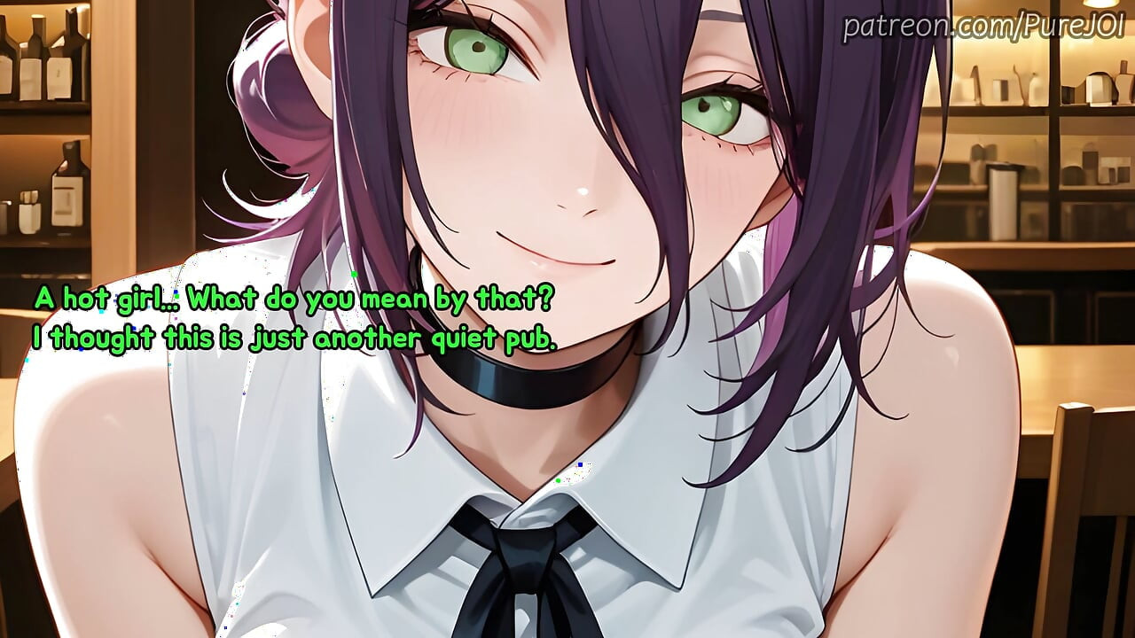 Your bartender Reze has provided you with a special serving (JOI)