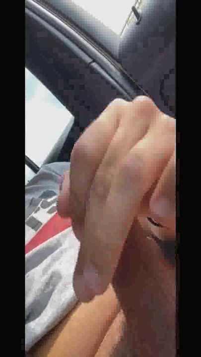 Powerful moment from "German twink jerks off outside in the car on a country road in the forest Twinkboy82"
