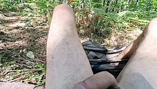 Ormanın ortasında bir saatlik mastürbasyon, remi06cam4