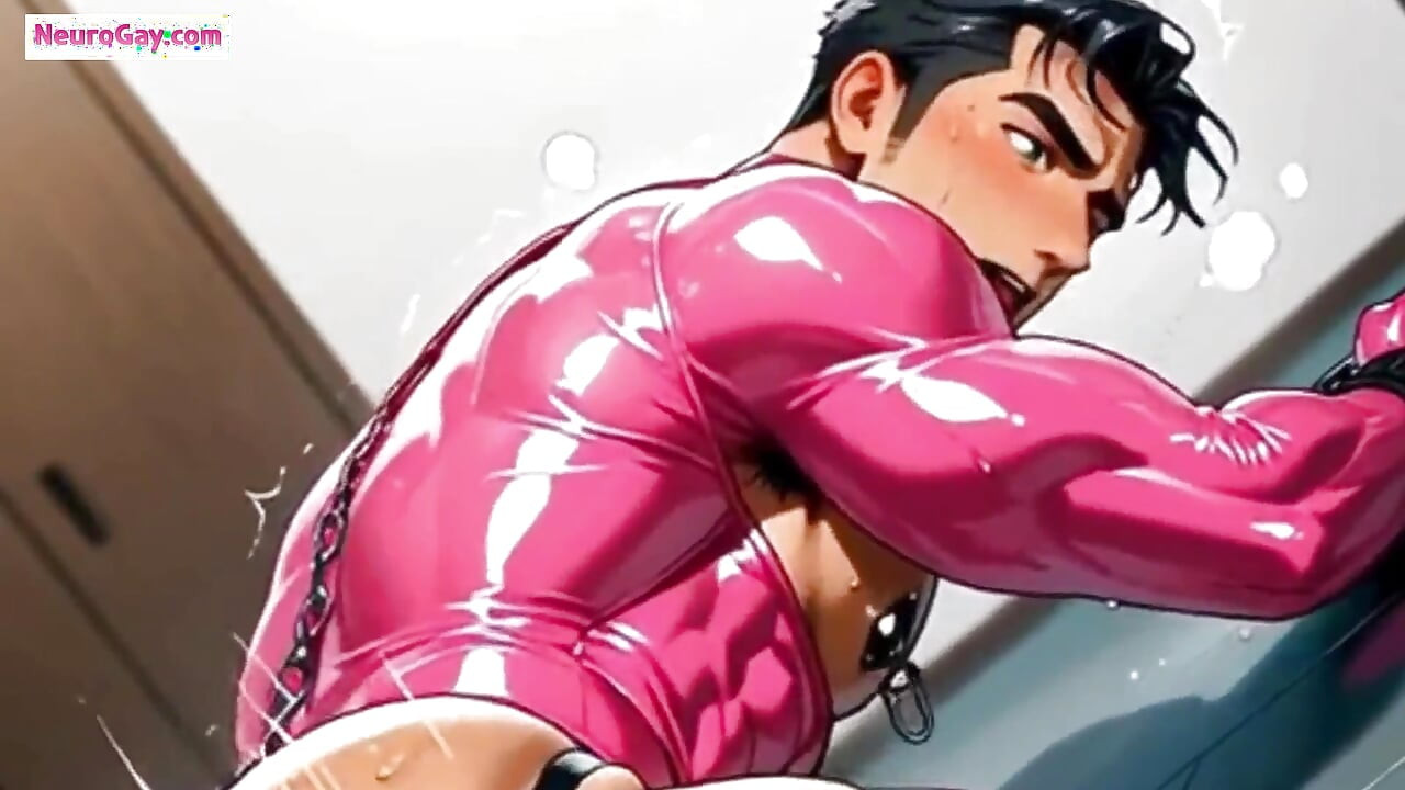 Gay man pounds his lover’s tight ass hard with deep rough penetration