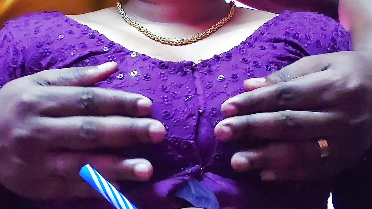 Desi hot indian girl having fun at home