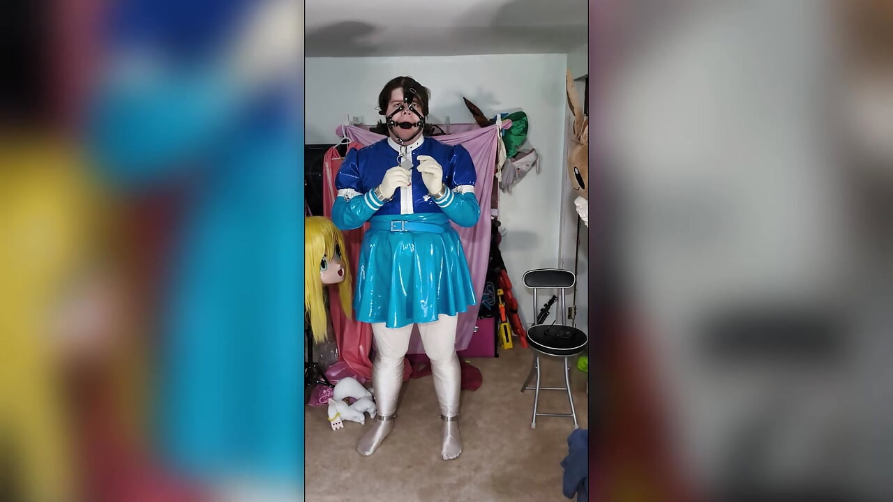 Maria Cosplay, Bondage Pics and Time Lock Hands Free Vibrator Orgasm
