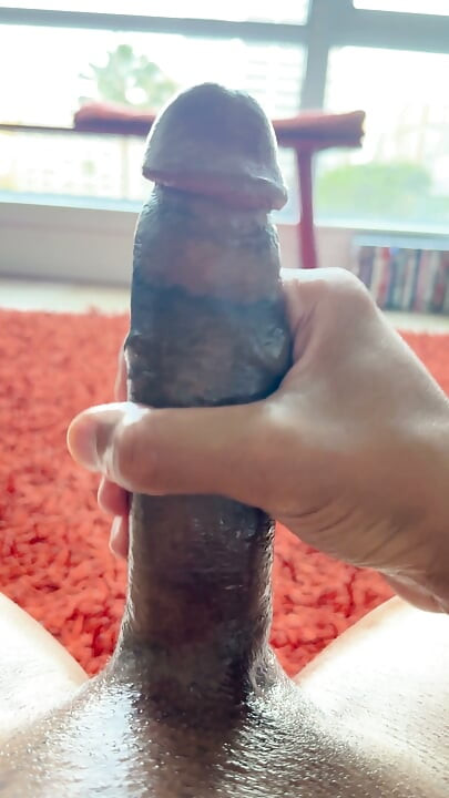 Jerking and Milking My Thick Throbbing BBC
