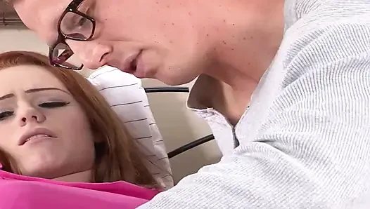 My Step-fam Are Filth! Dirty Horny Redhead Teen Stepsister Fucked!