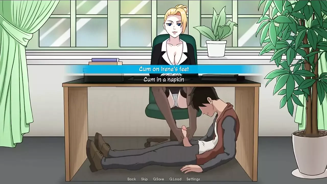 Kunoichi Trainer - Naruto Trainer v0.22.1 Parte 121 La segretaria viene stuzzica la figa di Loveskysan69