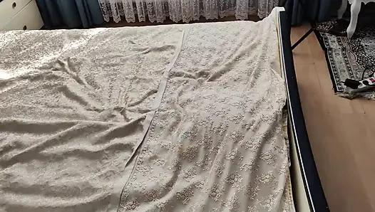Instead of Taking an Exam at University, I Had Anal Sex with Big-assed Stepmom
