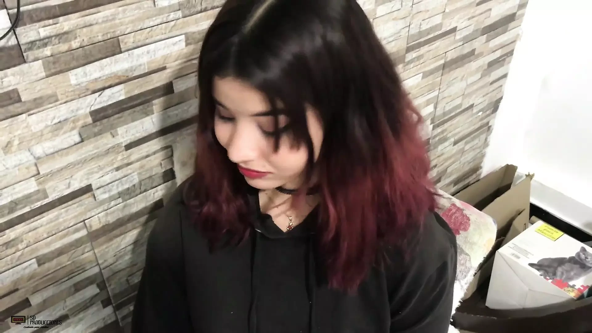 Hermosa skinny latina follandose al cachondo de su amigo - Porno en Español