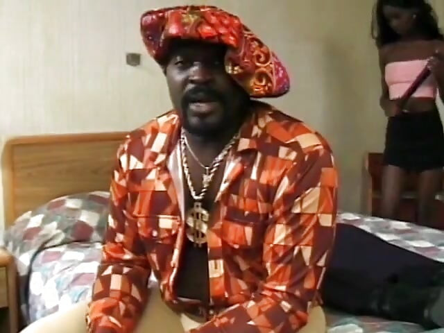 Horny Chocolate Whore Gets Her Wet Pussy and Ass Filled with Policeman's Cock